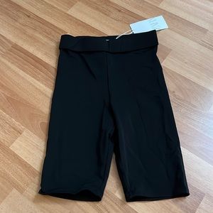 Zara - Black Biker Shorts